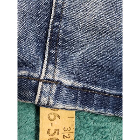 Diesel Jeans Size 16 Youth Girls Blue Pants Stretch Waykee J Mid Rise Straight - Picture 9 of 14